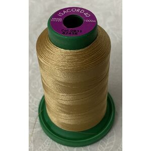 ISACORD 40 #0851 OLD GOLD 1000m Machine Embroidery Sewing Thread