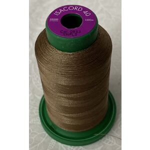 ISACORD 40 #0853 PECAN 1000m Machine Embroidery Sewing Thread