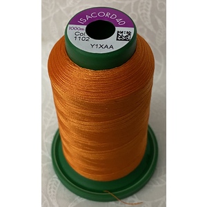 ISACORD 40 #1102 PUMPKIN 1000m Machine Embroidery Sewing Thread