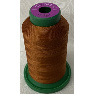 ISACORD 40 #1115 COPPER 1000m Machine Embroidery Sewing Thread