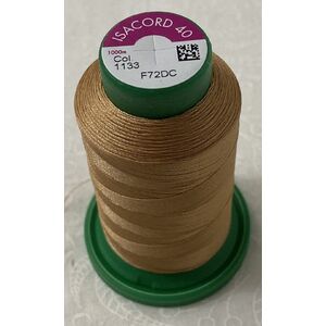 ISACORD 40 #1133 PERU 1000m Machine Embroidery Sewing Thread