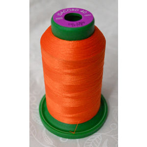 ISACORD 40 #1300 TANGERINE 1000m Machine Embroidery Sewing Thread