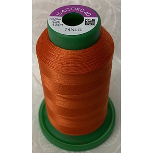 ISACORD 40 #1301 PAPRIKA 1000m Machine Embroidery Sewing Thread