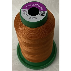 ISACORD 40 #1332 HARVEST 1000m Machine Embroidery Sewing Thread