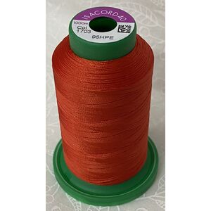 ISACORD 40 #1703 POPPY 1000m Machine Embroidery Sewing Thread