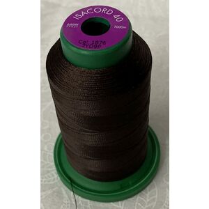 ISACORD 40 #1876 CHOCOLATE 1000m Machine Embroidery Sewing Thread