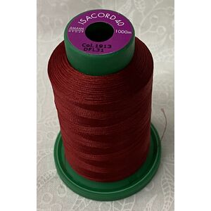 ISACORD 40 #1913 CHERRY 1000m Machine Embroidery Sewing Thread