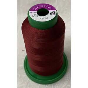 ISACORD 40 #2022 RIO RED 1000m Machine Embroidery Sewing Thread