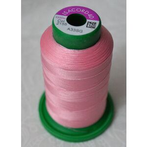 ISACORD 40 #2155 PINK 1000m Machine Embroidery Sewing Thread