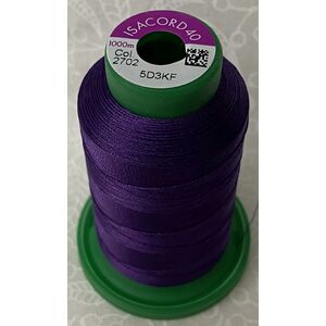 ISACORD 40 #2702 GRAPE JELLY 1000m Machine Embroidery Sewing Thread