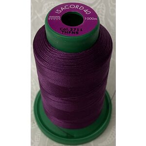 ISACORD 40 #2711 DARK CURRENT 1000m Machine Embroidery Sewing Thread