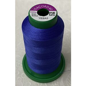 ISACORD 40 #3332 FORGET ME NOT 1000m Machine Embroidery Sewing Thread