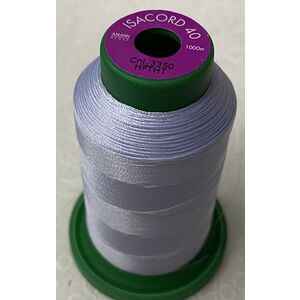 ISACORD 40 #3350 LAVENDER WHISPER 1000m Machine Embroidery Sewing Thread