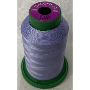 ISACORD 40 #3450 LAVENDER 1000m Machine Embroidery Sewing Thread