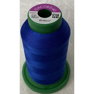 ISACORD 40 #3600 NORDIC BLUE 1000m Machine Embroidery Sewing Thread