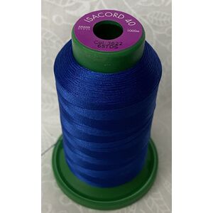 ISACORD 40 #3622 IMPERIAL BLUE 1000m Machine Embroidery Sewing Thread