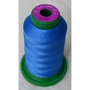 ISACORD 40 #3713 CORNFLOWER BLUE 1000m Machine Embroidery Sewing Thread