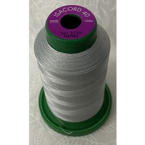 ISACORD 40 #3770 OYSTER 1000m Machine Embroidery Sewing Thread