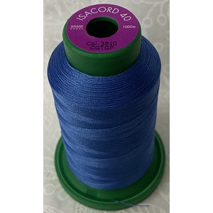ISACORD 40 #3810 LAGUNA BLUE 1000m Machine Embroidery Sewing Thread