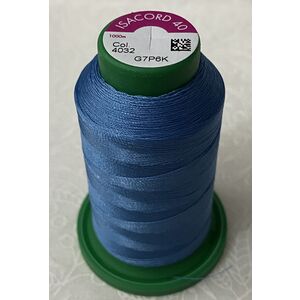 ISACORD 40 #4032 TEAL 1000m Machine Embroidery Sewing Thread