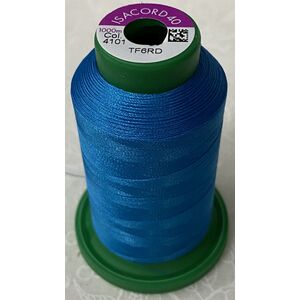 ISACORD 40 #4101 WAVE BLUE 1000m Machine Embroidery Sewing Thread