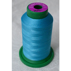 ISACORD 40 #4111 TURQUOISE 1000m Machine Embroidery Sewing Thread
