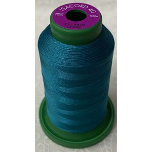 ISACORD 40 #4410 AQUA VELVA 1000m Machine Embroidery Sewing Thread