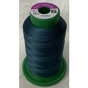ISACORD 40 #4643 AMAZON 1000m Machine Embroidery Sewing Thread