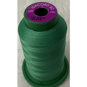 ISACORD 40 #5210 TRELLIS GREEN 1000m Machine Embroidery Sewing Thread
