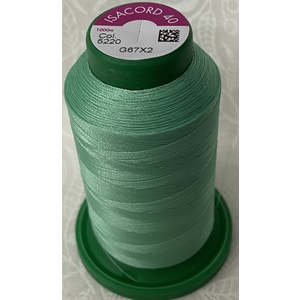 ISACORD 40 #5220 SILVER SAGE 1000m Machine Embroidery Sewing Thread