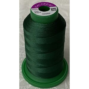 ISACORD 40 #5324 BRIGHT GREEN 1000m Machine Embroidery Sewing Thread