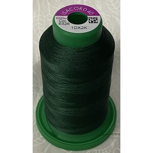 ISACORD 40 #5326 EVERGREEN 1000m Machine Embroidery Sewing Thread
