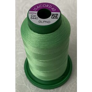 ISACORD 40 #5440 MINT 1000m Machine Embroidery Sewing Thread
