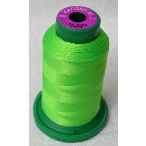 ISACORD 40 #5500 LIMEDROP 1000m Machine Embroidery Sewing Thread