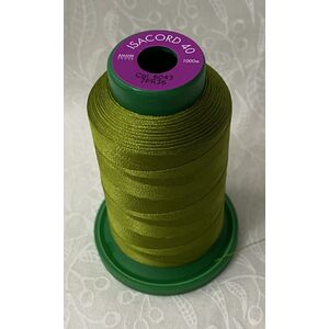 ISACORD 40 #6043 YELLOWGREEN 1000m Machine Embroidery Sewing Thread