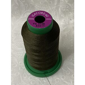 ISACORD 40 #6156 OLIVE 1000m Machine Embroidery Sewing Thread