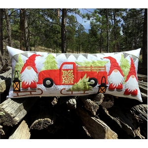 Gnome For The Holidays Bench Pillow & Table Runner (Pattern Only) by JoAnn Hoffman
