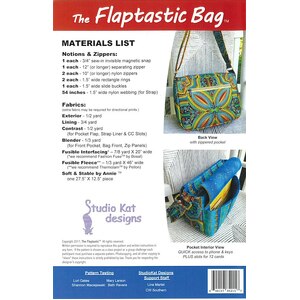 The Flaptastic Bag by Studio Kat Designs (Pattern & Instructions)