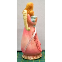 Angel Holding Boy, Christening Angel Boy Statue, 100 x 65mm, Beautiful Gift Item, New boxed