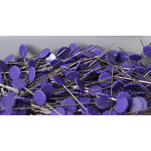 Newey Bulk Flower Head Pins 55 x 0.59mm, Purple, 1000 pieces per Box