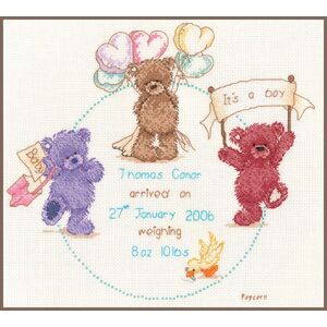 Vervaco POPCORN CELEBRATION Counted Cross Stitch Kit PN-0011205