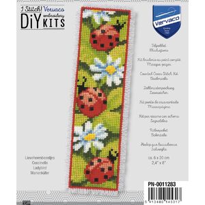 Vervaco LADYBIRD Bookmark Counted Cross Stitch Kit PN-0011283