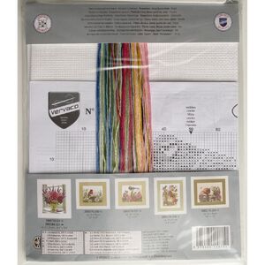 Vervaco BIRDS & BLOSSOMS Counted Cross Stitch Kit PN-0011900