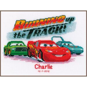 Vervaco DISNEY CARS LIGHTNING MCQUEEN Counted Cross Stitch Kit PN-0014801