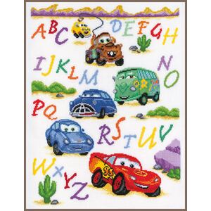 Vervaco DISNEY CARS Counted Cross Stitch Kit PN-0014877