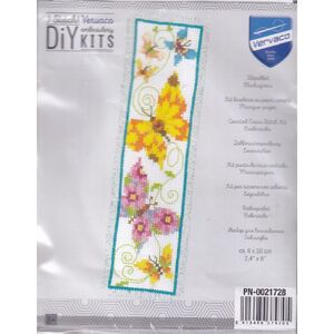 Vervaco BUTTERFLIES II, Bookmark Counted Cross Stitch Kit PN-0021728