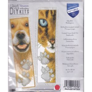 Vervaco CAT Bookmark Counted Cross Stitch Kit PN-0143913