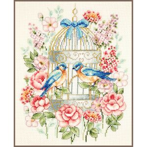 Vervaco COLOURFUL BIRDS Counted Cross Stitch Kit PN-0144197