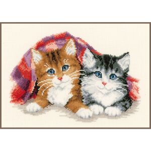 Vervaco PURRING KITTENS Counted Cross Stitch Kit PN-0145022