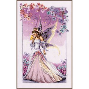 Vervaco LILAC FAIRY Counted Cross Stitch Kit PN-0145024